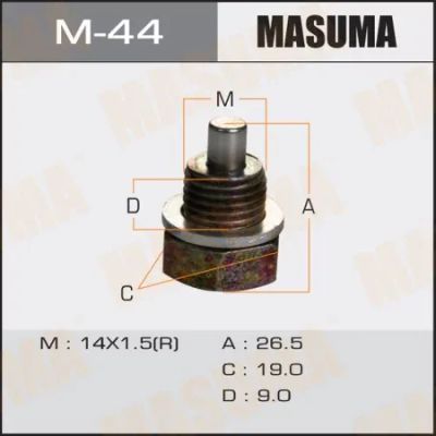 Лот: 17645067. Фото: 1. Пробка Masuma 44/M14x1.5 99511-11-400... Расходные материалы