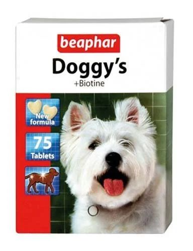 Лот: 16213455. Фото: 1. Витамины (Беафар) Doggys для собак... Косметика для животных
