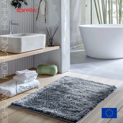 Лот: 24943541. Фото: 1. Коврик для ванной 70x120см Spirella... Аксессуары для ванной
