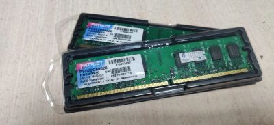 Лот: 19979315. Фото: 1. ОЗУ 4 Гб DDR2/2 модуля*2 Гб/Patriot... Оперативная память
