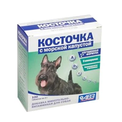Лот: 16213091. Фото: 1. Косточка Морская капуста 100 таб... Косметика для животных