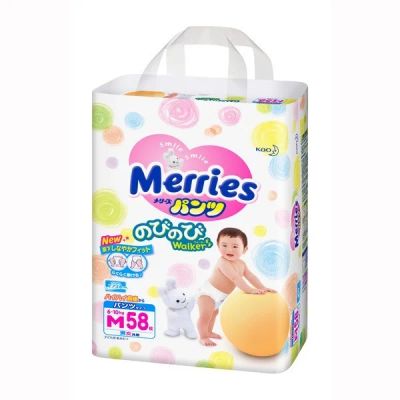 Лот: 3787041. Фото: 1. Подгузники Merries m трусики... Детская гигиена