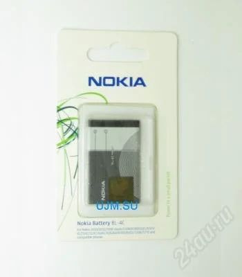 Лот: 1070982. Фото: 1. Аккумулятор BL-4C Nokia 1202... Аккумуляторы