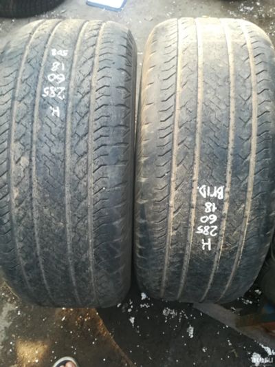 Лот: 14461427. Фото: 1. 2 шт.285-60-18 Bridgestone Ecopia... Шины