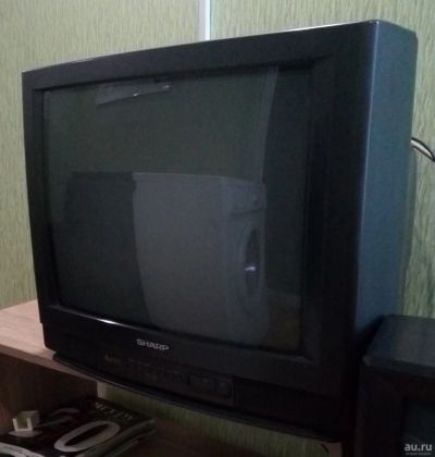Лот: 18566605. Фото: 1. Телевизор SHARP CV-2132CK1. Телевизоры