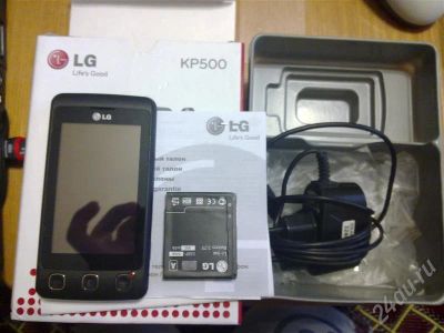 Лот: 574454. Фото: 1. Lg kp500. Кнопочные мобильные телефоны