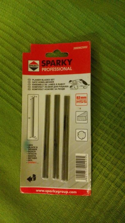 Лот: 6137702. Фото: 1. Лезвия для рубанка Sparky. Расходные материалы, сменные насадки