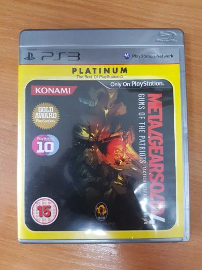 Лот: 15683815. Фото: 1. Metal Gear Solid 4 PS3. Игры для консолей