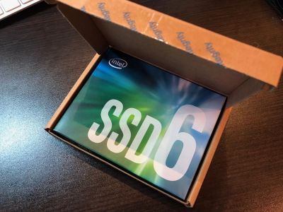 Лот: 17044436. Фото: 1. 512GB M.2 SSD Intel 660p NVMe... SSD-накопители