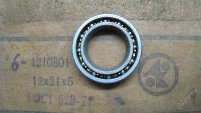 Лот: 2555603. Фото: 1. Подшипник 6-1210801 12х21х5. Запчасти