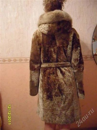 Лот: 1415454. Фото: 1. Мутоновая шуба. Верхняя одежда