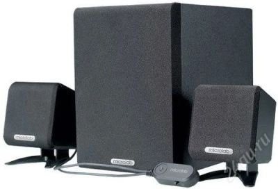 Лот: 786416. Фото: 1. MICROLAB M-111 2.1 Black. Активные акустические системы