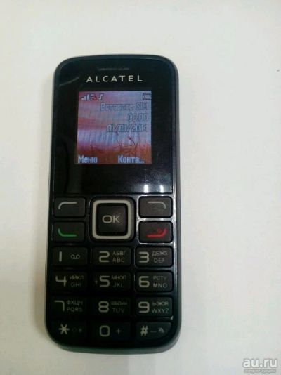 Лот: 10770522. Фото: 1. №818 . Телефон Alcatel 1009X . Кнопочные мобильные телефоны