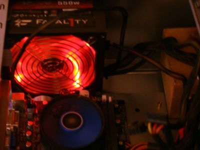 Лот: 20940387. Фото: 1. OCZ Fatal1ty Gamer Series [OCZ550FTY... Корпуса, блоки питания