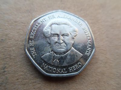 Лот: 10822341. Фото: 1. Ямайка 1 доллар 2006. Америка