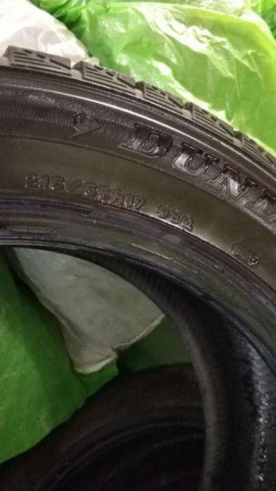 Лот: 11638250. Фото: 1. Dunlop graspic ds 3 r17 215/55. Шины