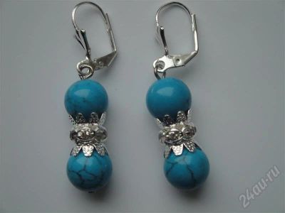 Лот: 657652. Фото: 1. Изделие из натурального камня... Серьги, каффы