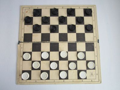 Лот: 15811359. Фото: 1. Шашки без доски (СССР). Шахматы, шашки, нарды