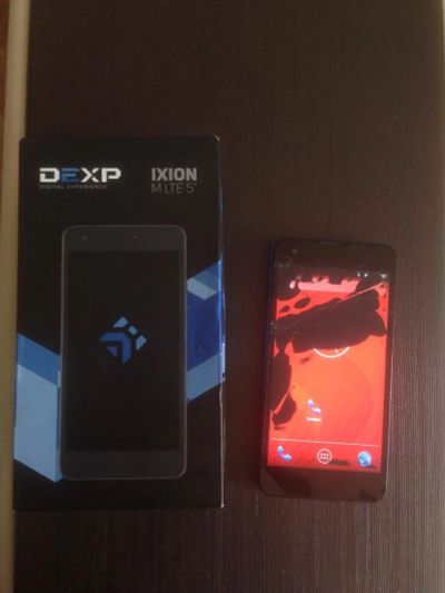 Лот: 10059907. Фото: 1. DEXP Ixion M LTE 5 Рабочий. Смартфоны