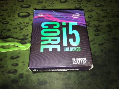 Лот: 12674810. Фото: 1. Core i5 9600K BOX новый запечатанный. Процессоры