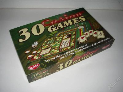 Лот: 1471882. Фото: 1. Настольная игра "30 Casino Games... Детские настольные игры