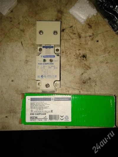 Лот: 2467670. Фото: 1. индуктивный датчик xs8c40pc449. Датчики измерительные для дома, квартиры