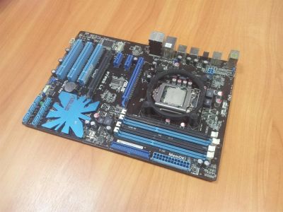 Лот: 3480385. Фото: 1. Материнская плата Asus P7P55 LX... Материнские платы