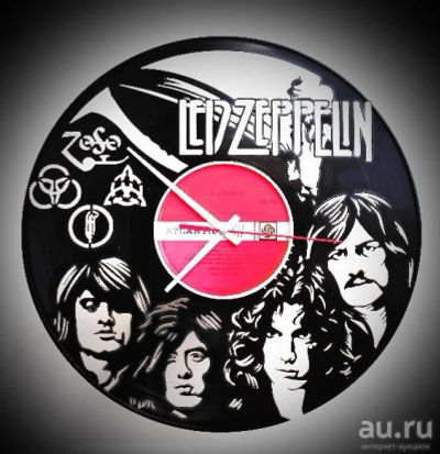 Лот: 6796504. Фото: 1. Подарок меломану часы "Led Zeppelin... Аксессуары