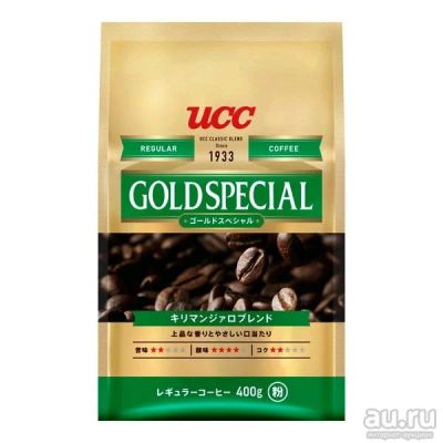 Лот: 17577143. Фото: 1. кофе UCC молотый натуральный Килиманджаро... Чай, кофе, какао