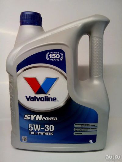 Лот: 10532441. Фото: 1. Масло моторное Valvoline SynPower... Масла, жидкости