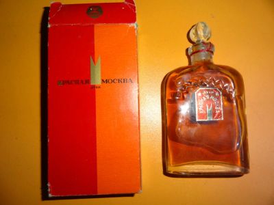 Лот: 6747402. Фото: 1. Духи Красная москва СССР. Другое (антиквариат)
