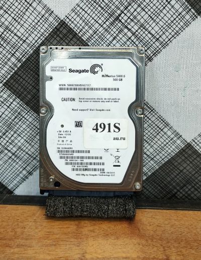 Лот: 20275503. Фото: 1. Жесткий диск SATA-II 2,5 Seagate... Жёсткие диски (HDD)