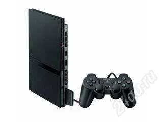 Лот: 151379. Фото: 1. Sony PlayStation 2 Slim (чипованная... Игровые приставки, консоли