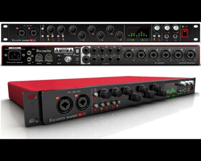 Лот: 7661704. Фото: 1. Focusrite Scarlett-18i20. Микшеры, предусилители, микрофонные эффекты