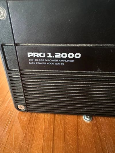 Лот: 25515439. Фото: 1. Усилитель AMP PRO 1.2000 (г5023к... Усилители