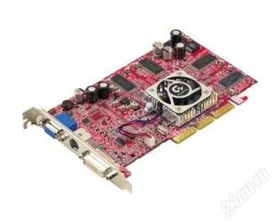 Лот: 1733515. Фото: 1. Видеокарта ATI RADEON 9000 PRO... Видеокарты