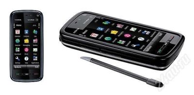 Лот: 274380. Фото: 1. Nokia 5800 black. Смартфоны
