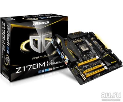Лот: 17237164. Фото: 1. Asrock Z170M OC Formula + Intel... Материнские платы