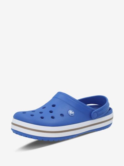 Лот: 24286376. Фото: 1. Сабо Crocs Crocband, Голубой. Шлепанцы, сланцы
