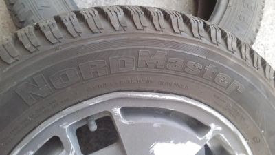 Лот: 10537998. Фото: 1. Зимняя резина c литьем NordMaster... Шины
