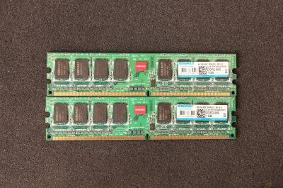 Лот: 19983479. Фото: 1. Планки ОЗУ DDR2 Kingmax 1Gb х... Оперативная память