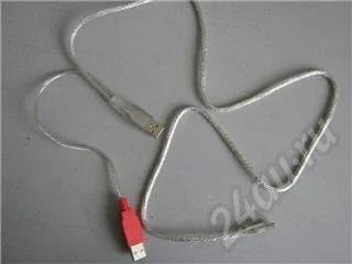 Лот: 242230. Фото: 1. Кабель USB c дополнительным питанием. Дата-кабели, переходники
