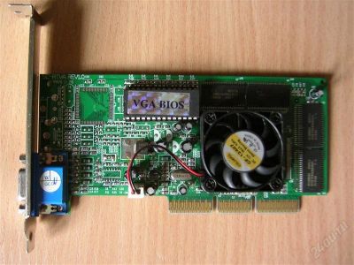 Лот: 1991379. Фото: 1. Видеокарта RIVA TNT2 32Mb. Видеокарты