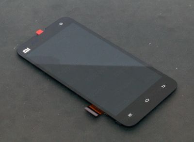 Лот: 6676675. Фото: 1. Дисплей Xiaomi Mi2/Mi2S + тачскрин... Дисплеи, дисплейные модули, тачскрины