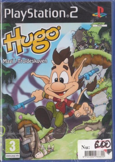 Лот: 4008438. Фото: 1. Диск игровой лицензионный Hugo... Игры для консолей