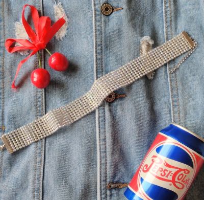 Лот: 11828980. Фото: 1. Чокер "Стразы". Колье