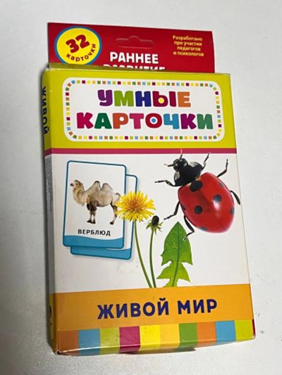 Лот: 24671119. Фото: 1. Развивающие карточки для детей. Развивающие