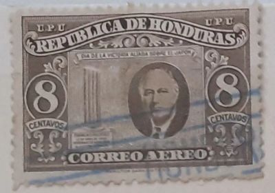 Лот: 25055943. Фото: 1. Марка. Гондурас. 1946 г. Марки