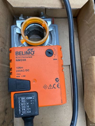 Лот: 18090113. Фото: 1. Электропривод belimo NM24A. Вентиляция