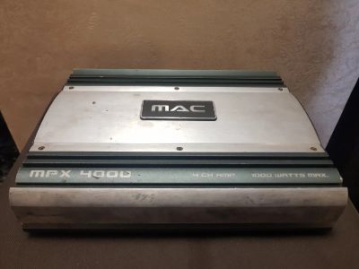 Лот: 13129211. Фото: 1. Усилитель 4-канальный Mac Audio... Усилители